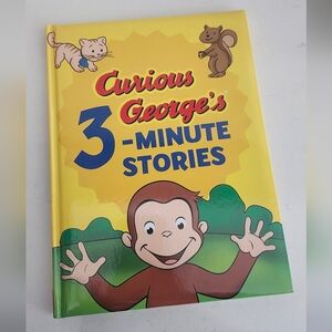 Hardcover Curious George 3 Minute Stories